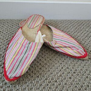 Fun Striped Espadrilles | Super comfortable | size UK 7.5